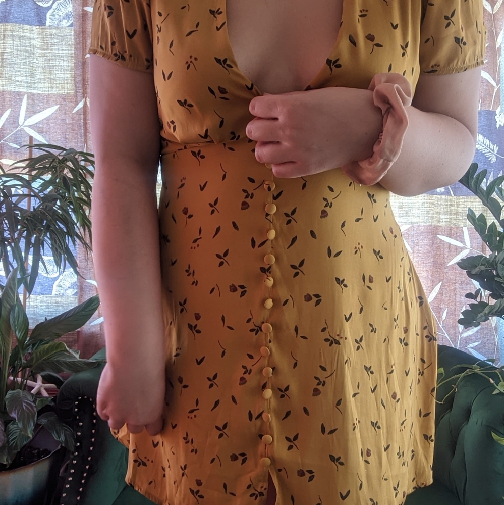 Urban Outfitters Short Sleeve Mini Dress